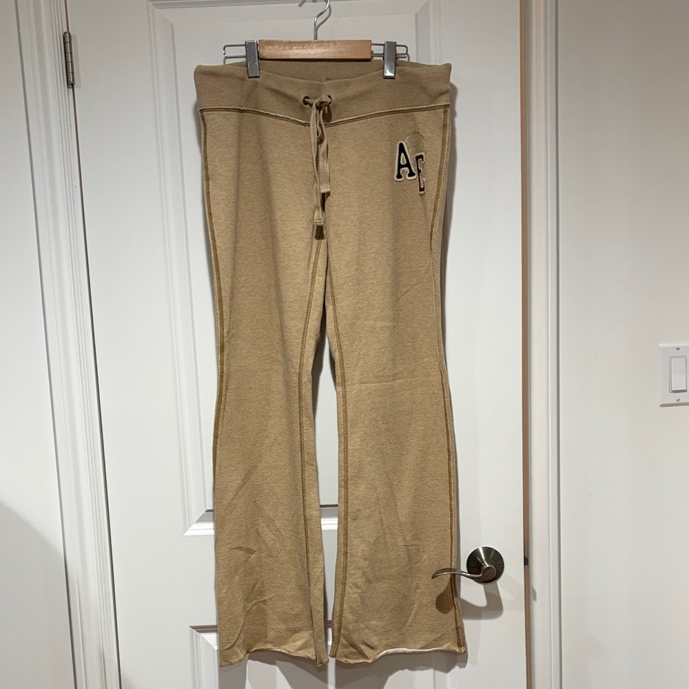 American Eagle Outfitters Y2K Tan Sweatpants